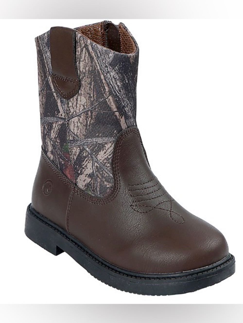 Toddler Boys Partner Camo Western Style Boots